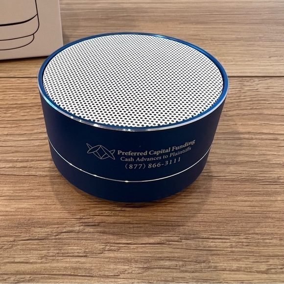 NWT Blue Portable Mini Speaker - Picture 7 of 10